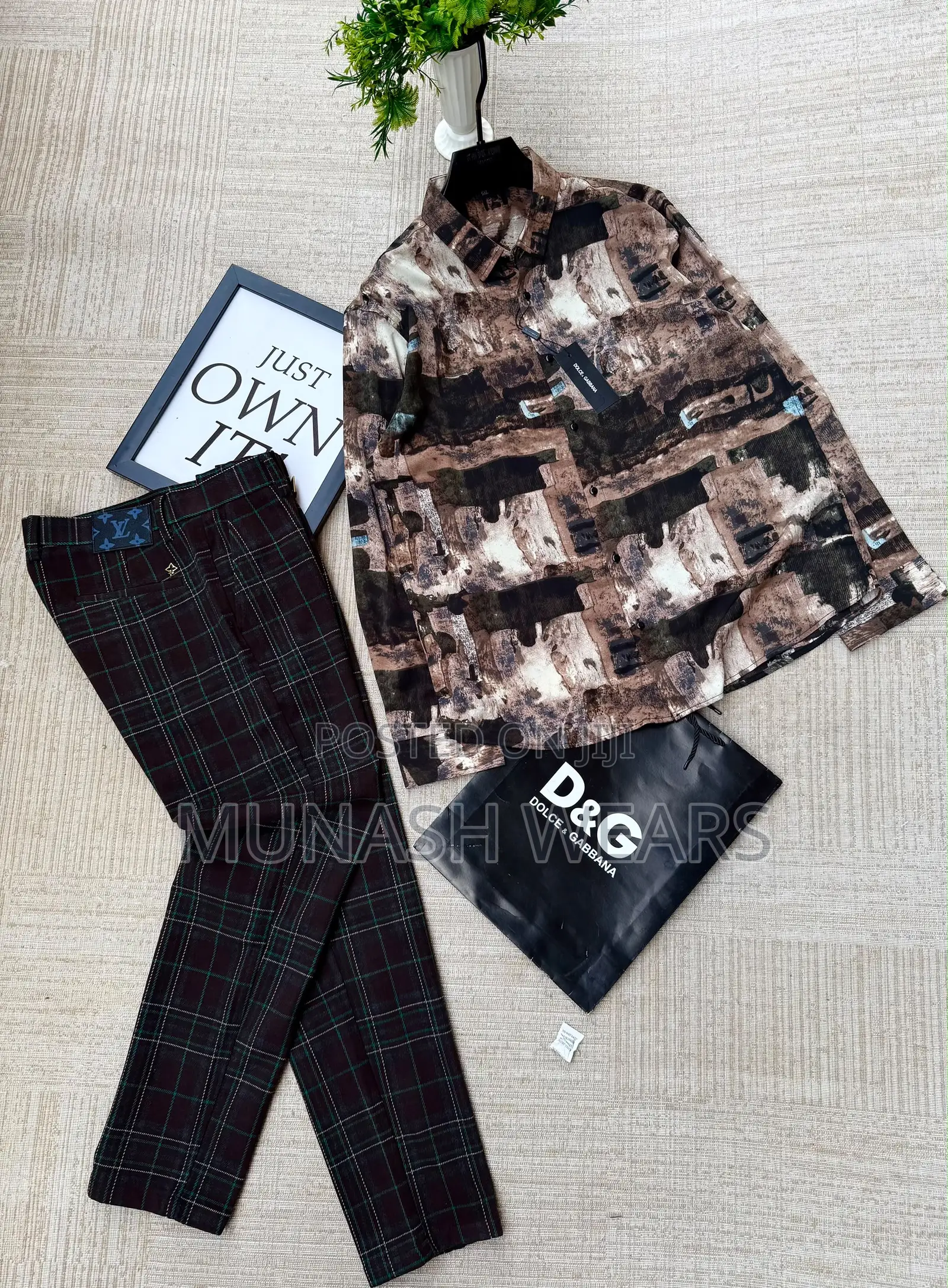Classic Shirt and Pant Outfits for Men M-5xl Available