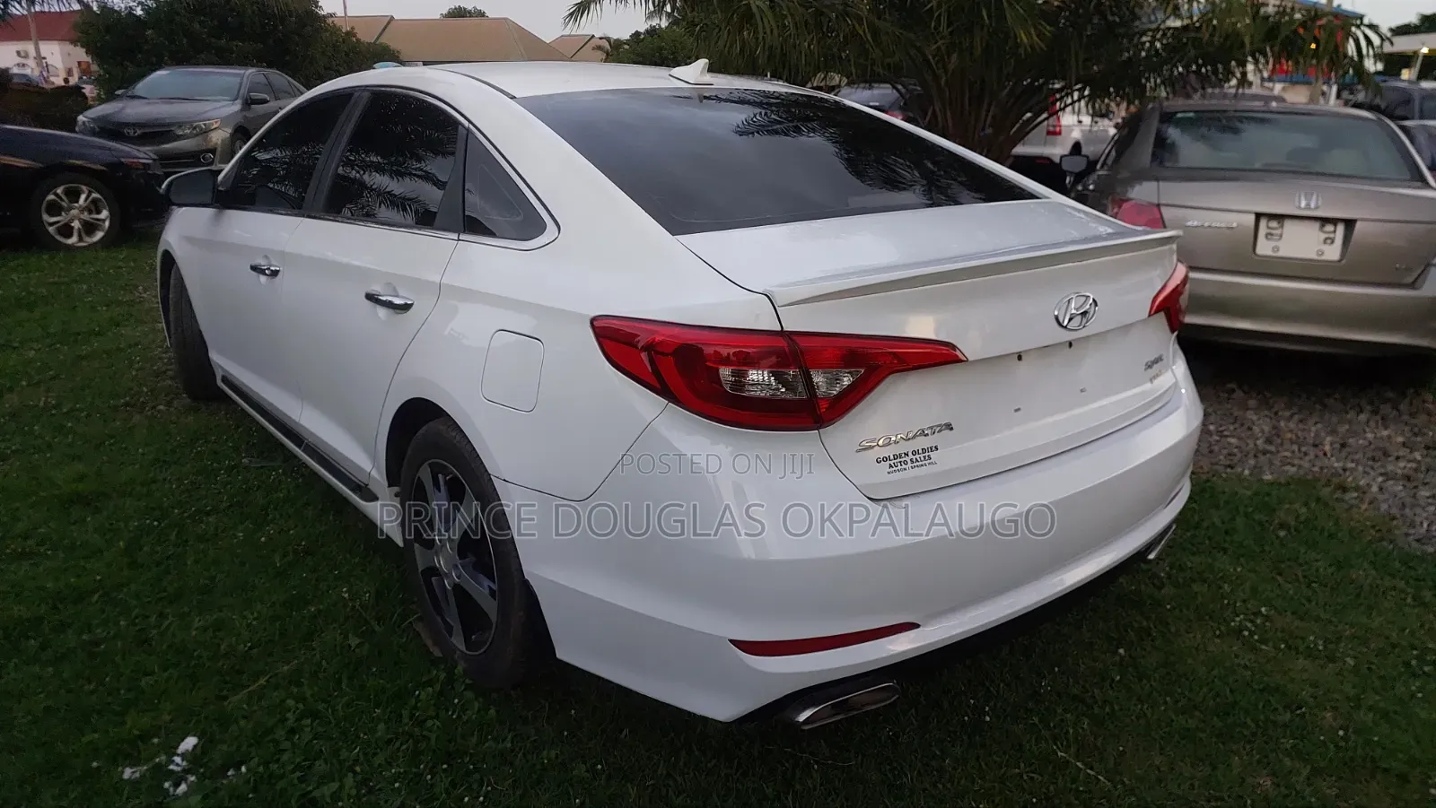 Hyundai Sonata Sport 2.0T Sedan FWD (2.0L 4cyl 6A) 2016 White