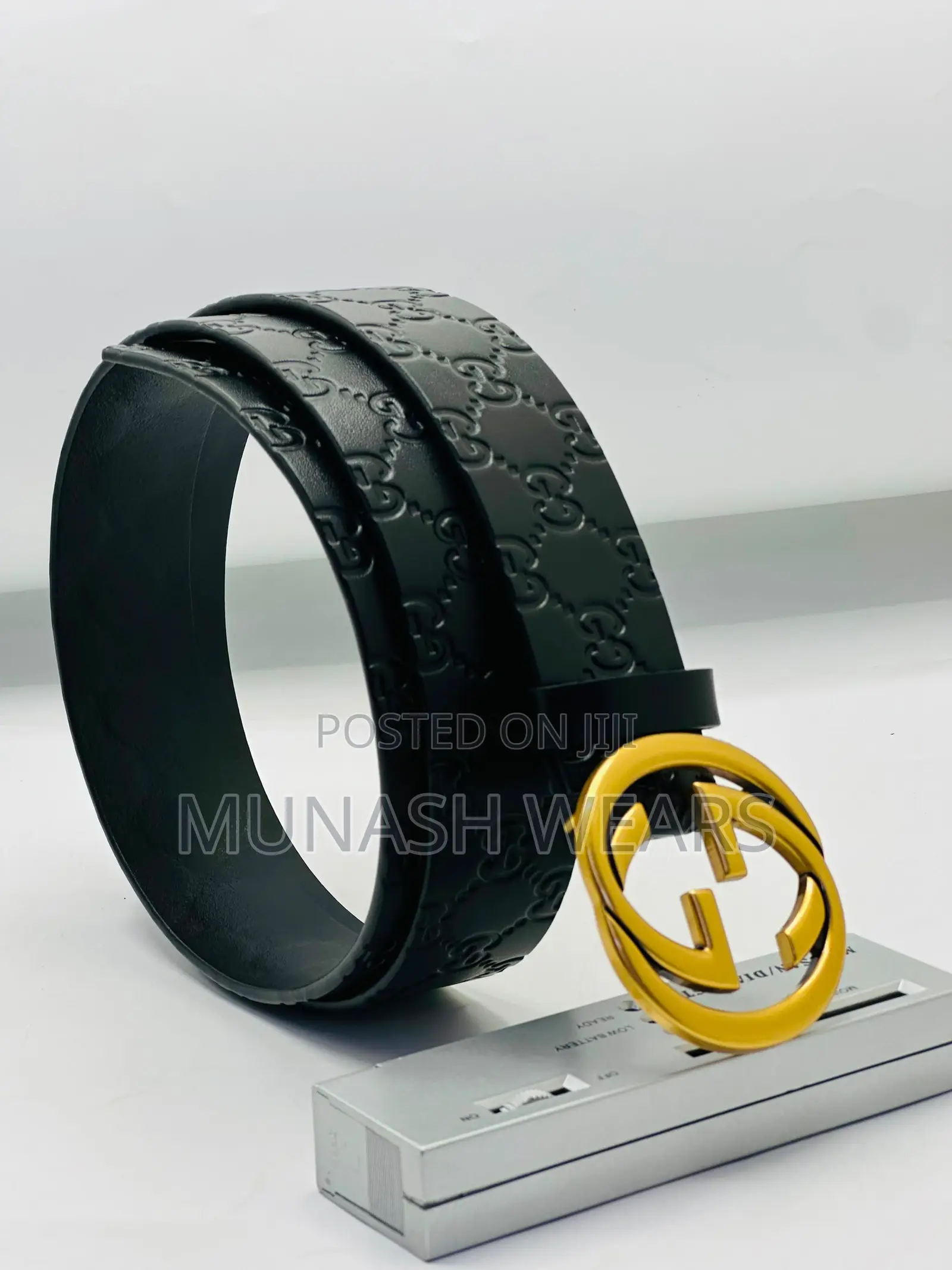 Original Leather Belt Gucci Design