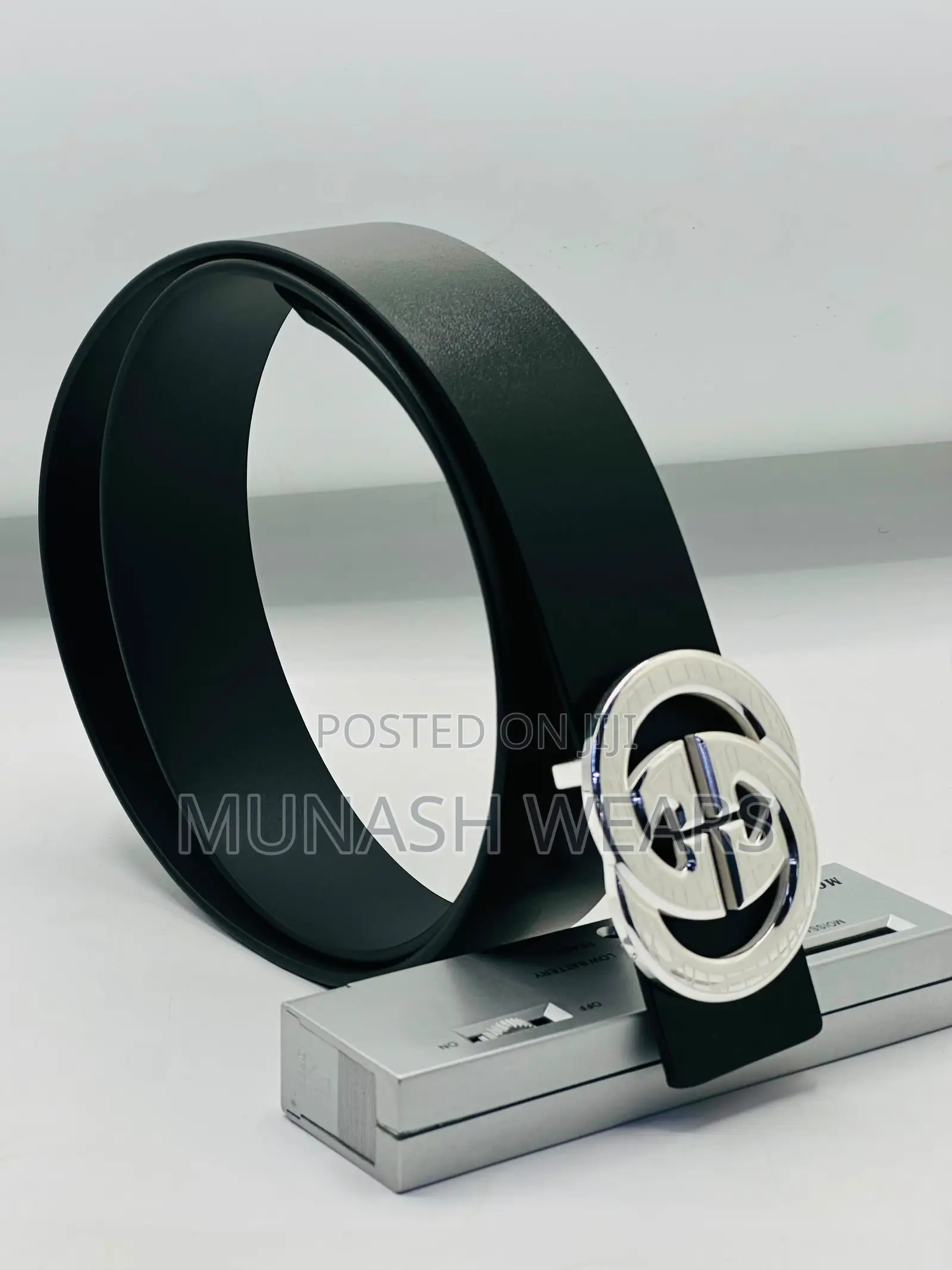 Original Leather Belt Gucci Design