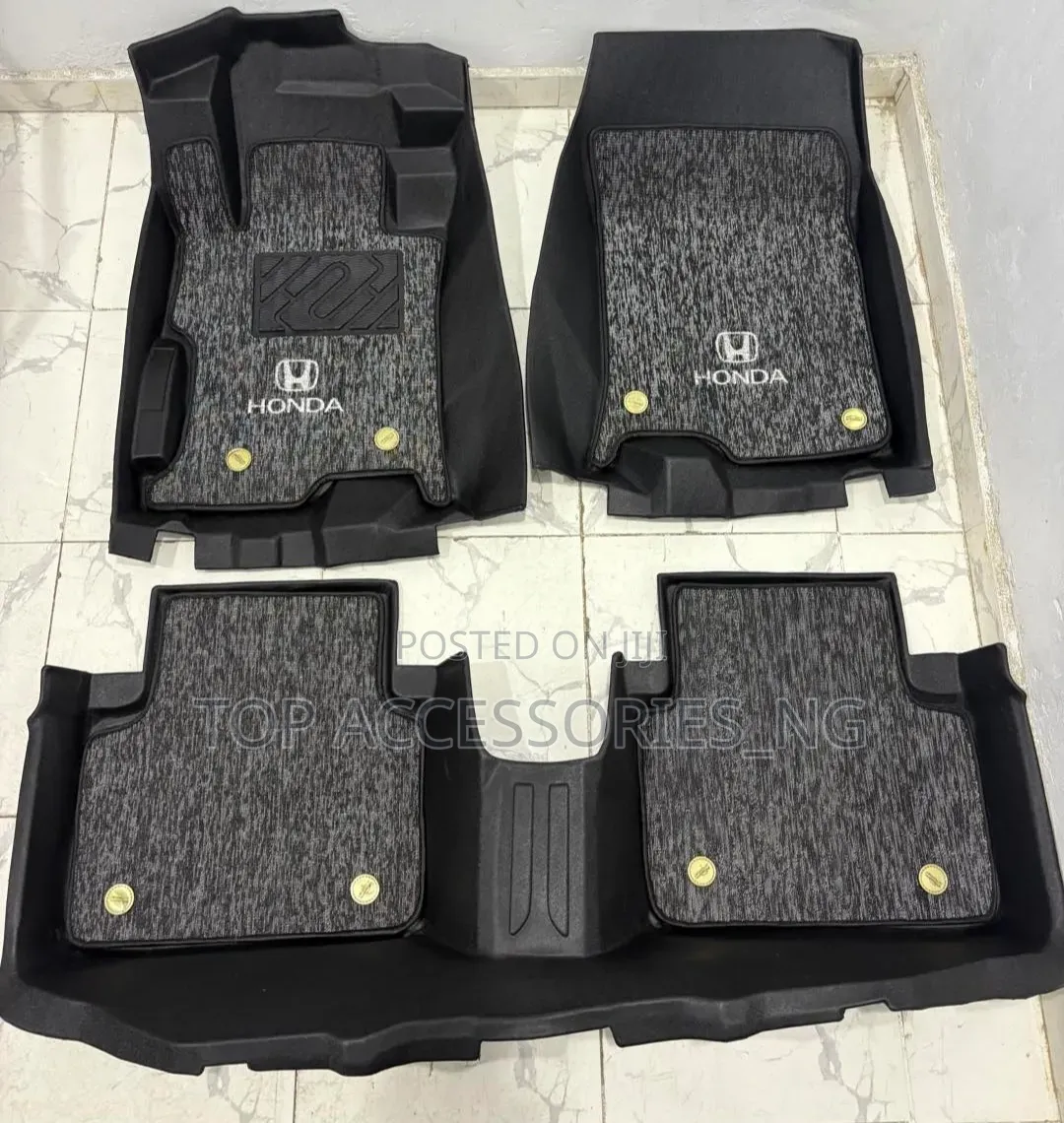 Double Layer Foot Mat for Toyota Camry Venza Corolla Highlander Lexus'