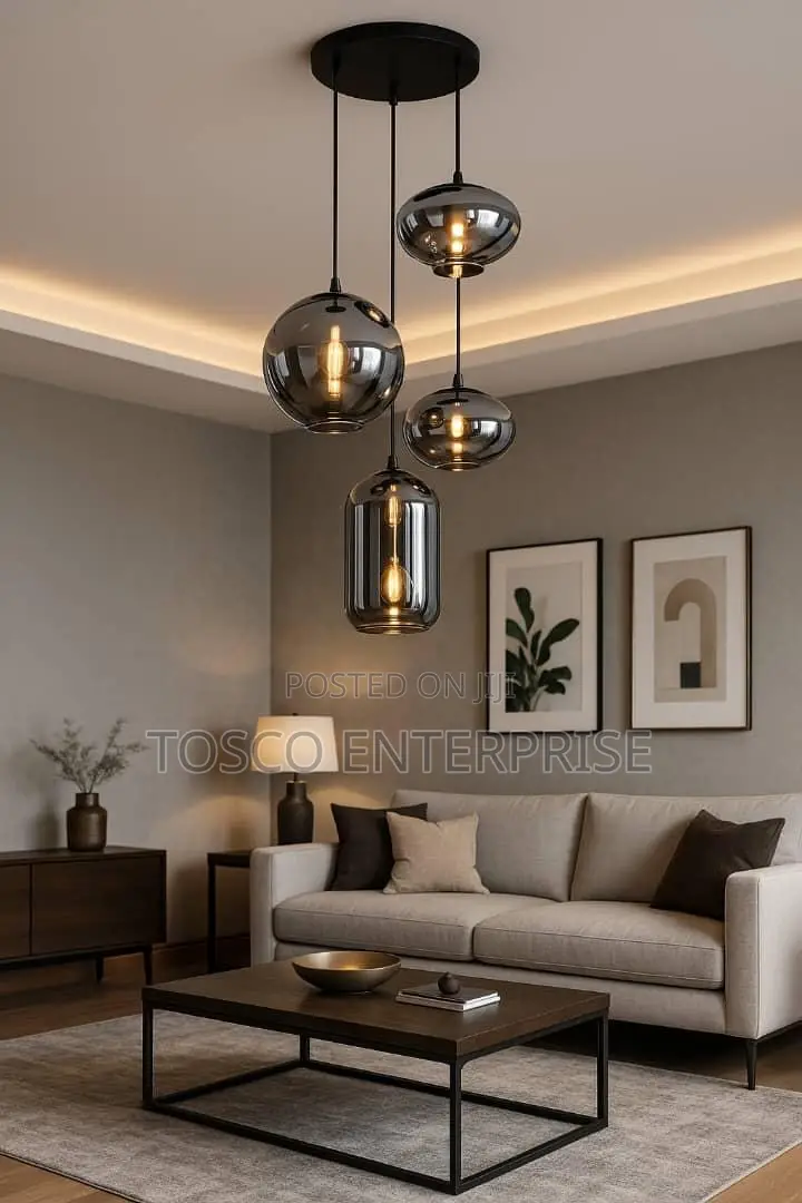 Modern Hanging Chandelier Light – Bright Energy Efficient