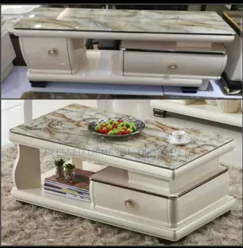Brand New Modern Luxury TV Stand and Center Table Set