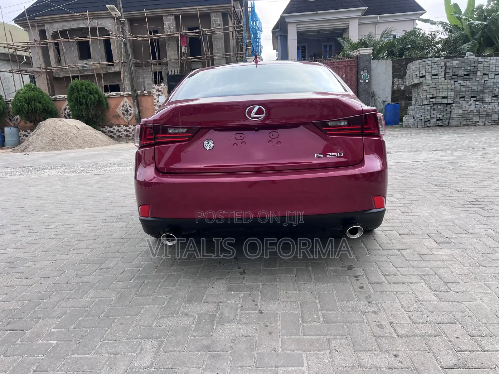 Lexus IS 250 4WD 2014 Red