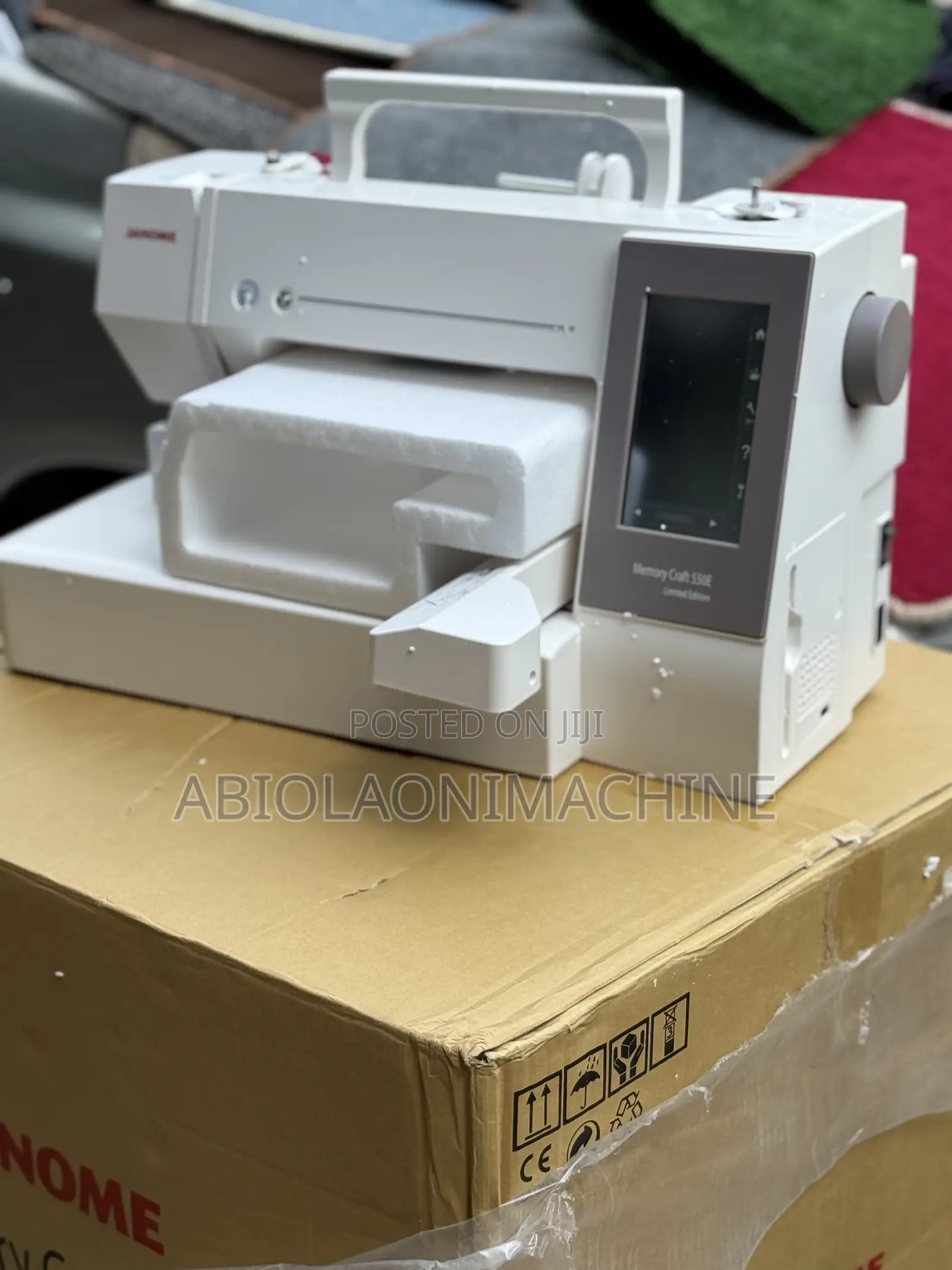 Janome Memory Craft 550e Embroidery Machine,