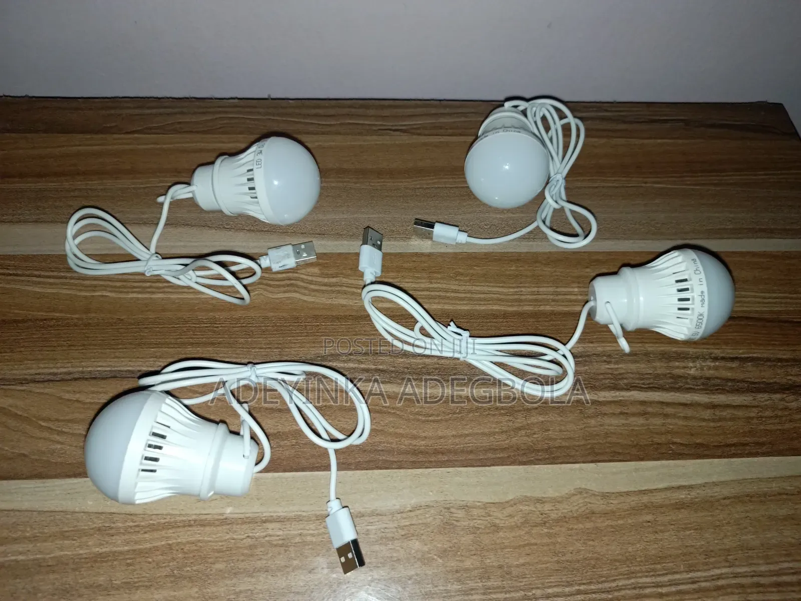 USB 5V LED Bulb 3W – Bright, Portable Energy Saving