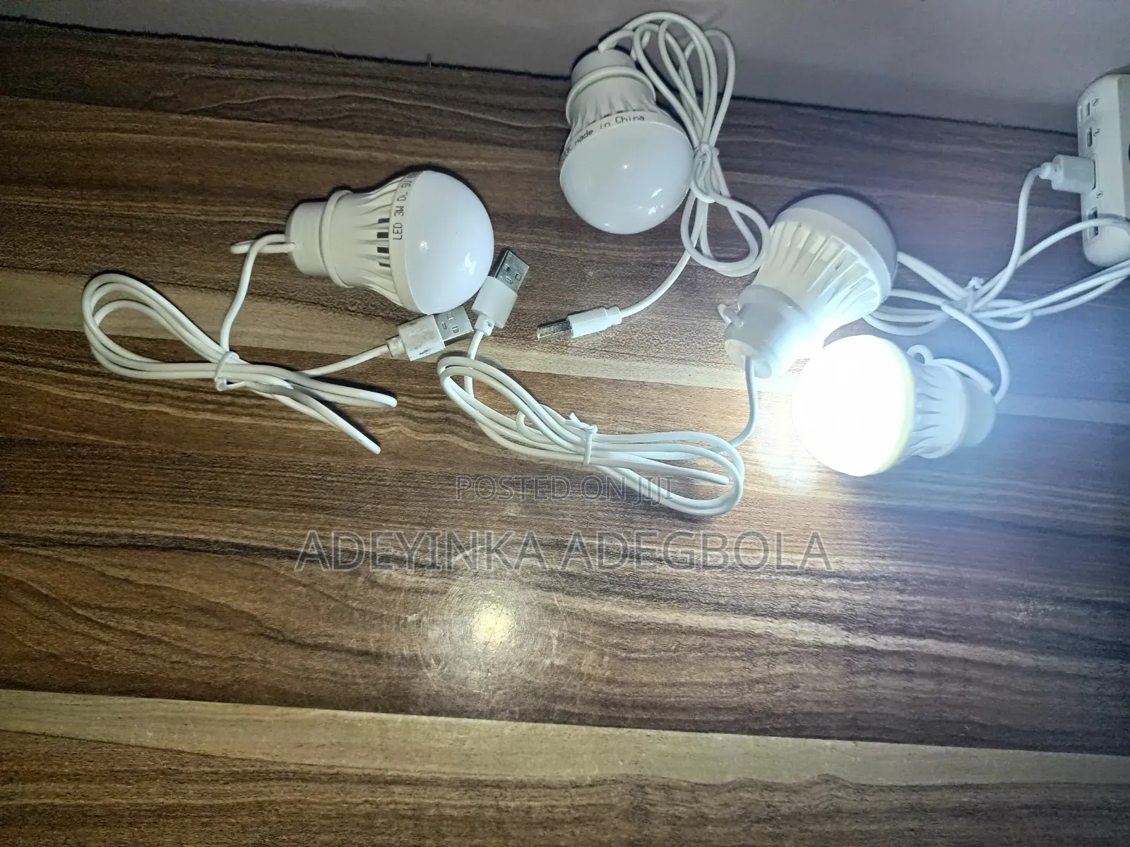USB 5V LED Bulb 3W – Bright, Portable Energy Saving