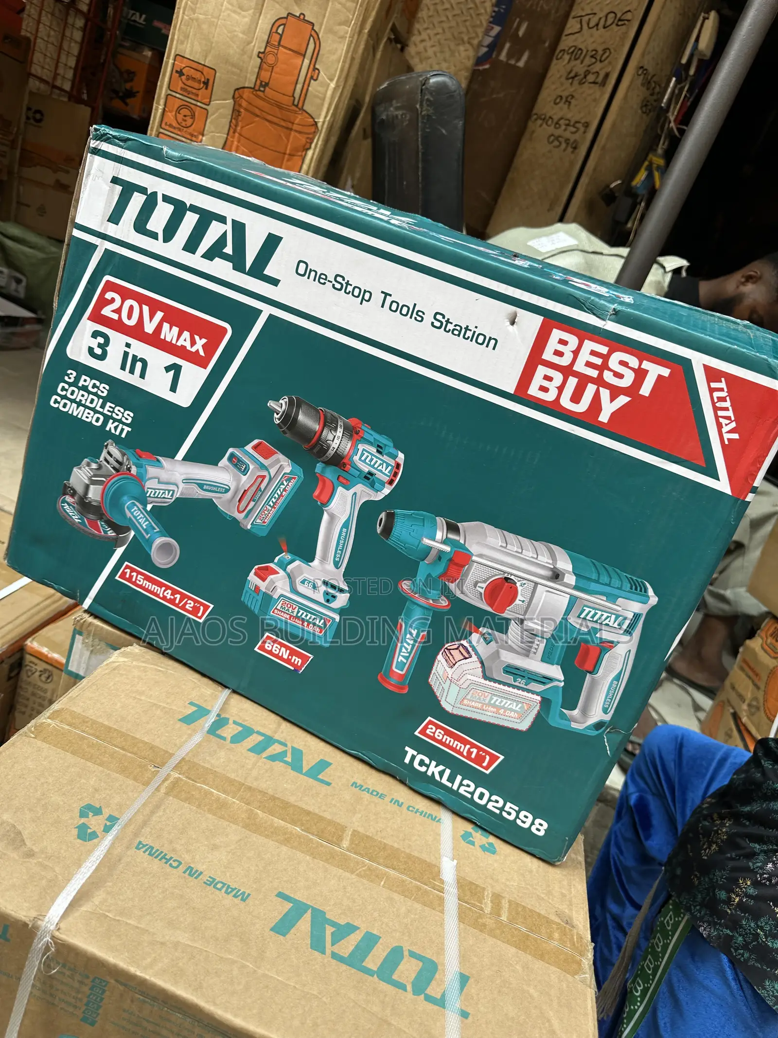 3 in 1 Cordless Combo Kit 20v
