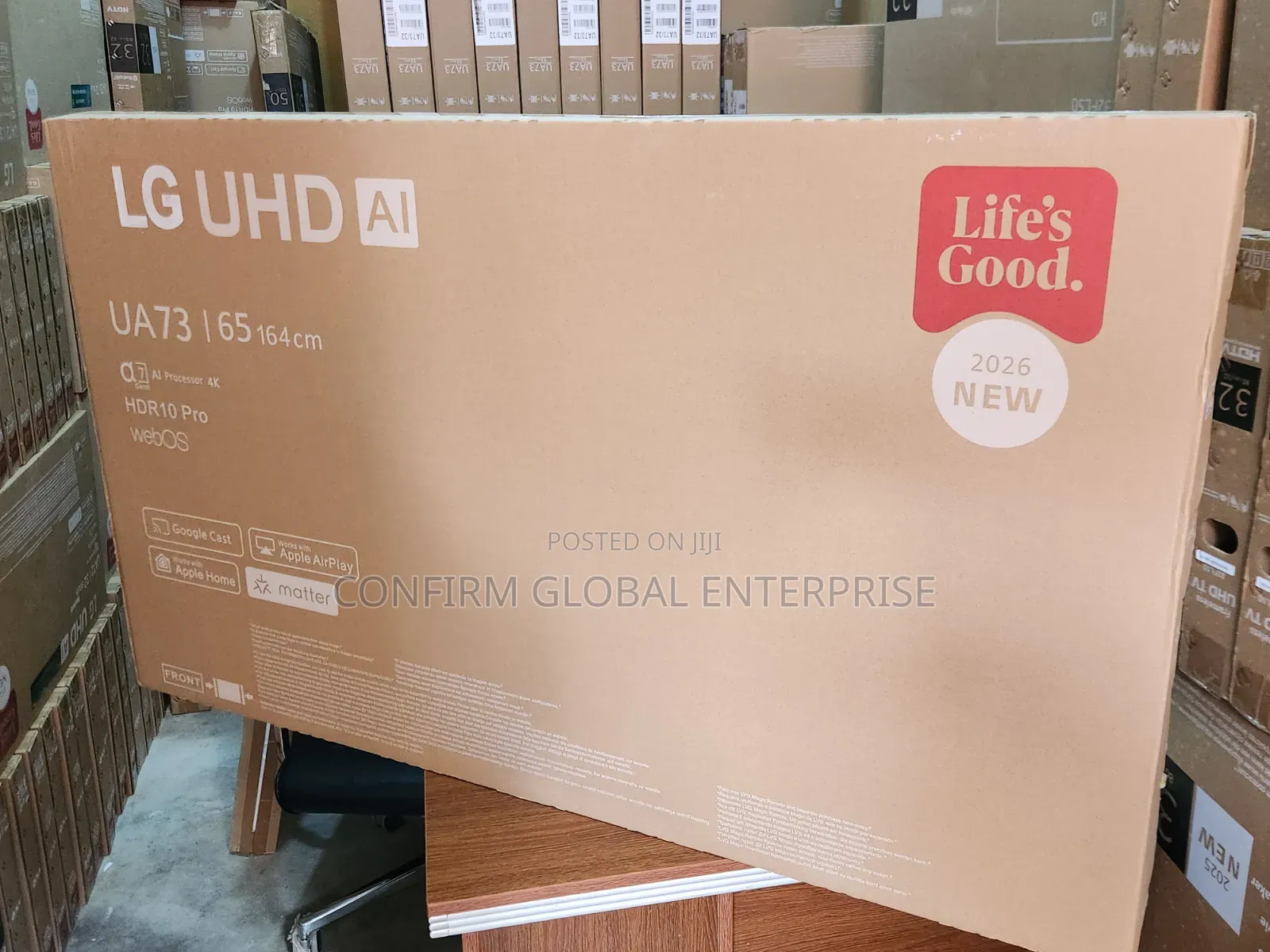 Brand New LG 65" Smart TV With webOS