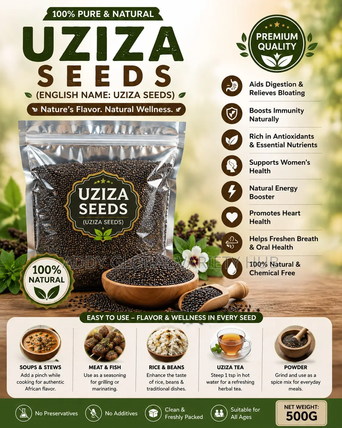 Uziza Seed 1kg