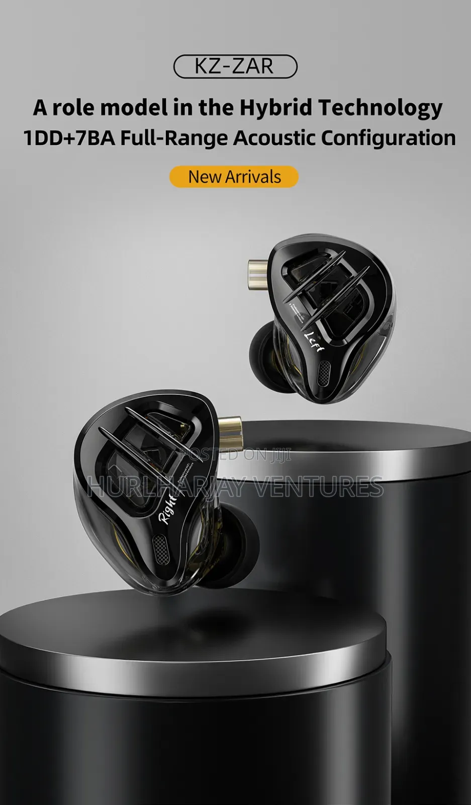KZ ZAR (16 Drivers; No Mic) in-Ear