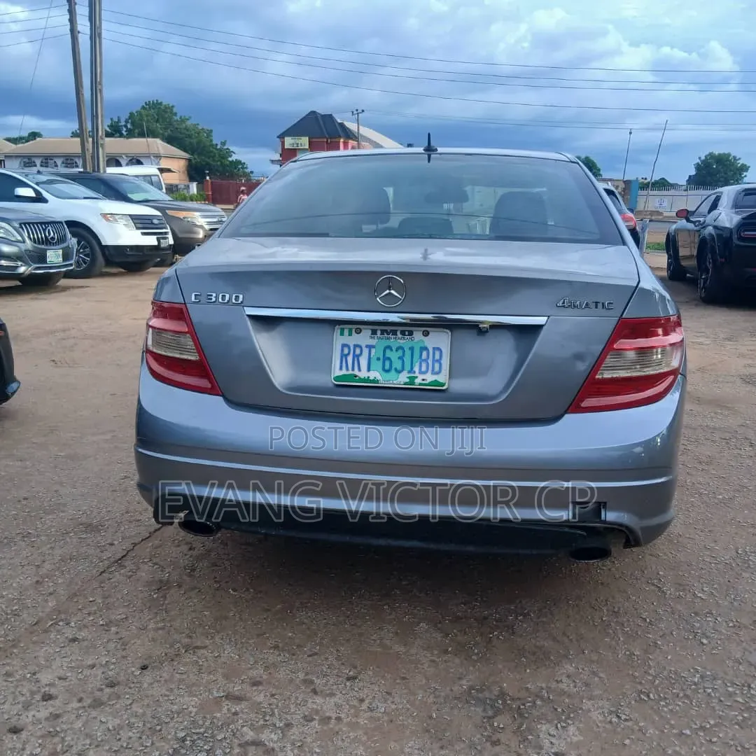 Mercedes-Benz C300 Luxury Sedan AWD (3.0L 6cyl 7A) 2008 Silver
