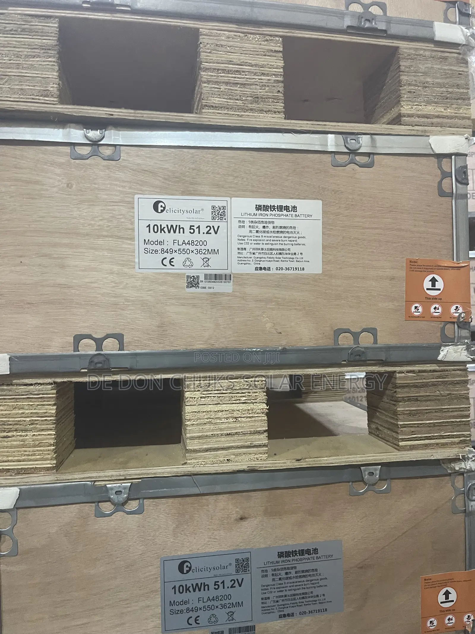 10kwh 51.2v Felicity Lithium Battery
