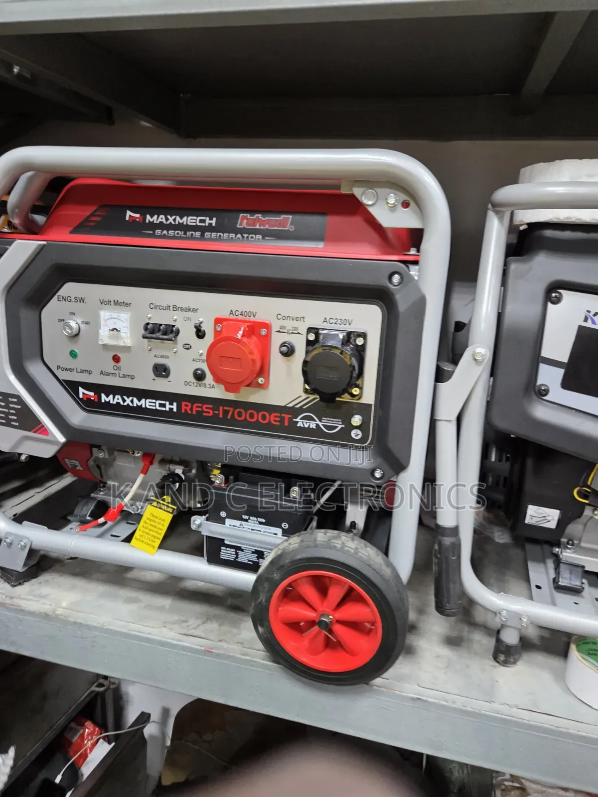 15kva Maxmech Petrol Generator 3face 100%copper Wire
