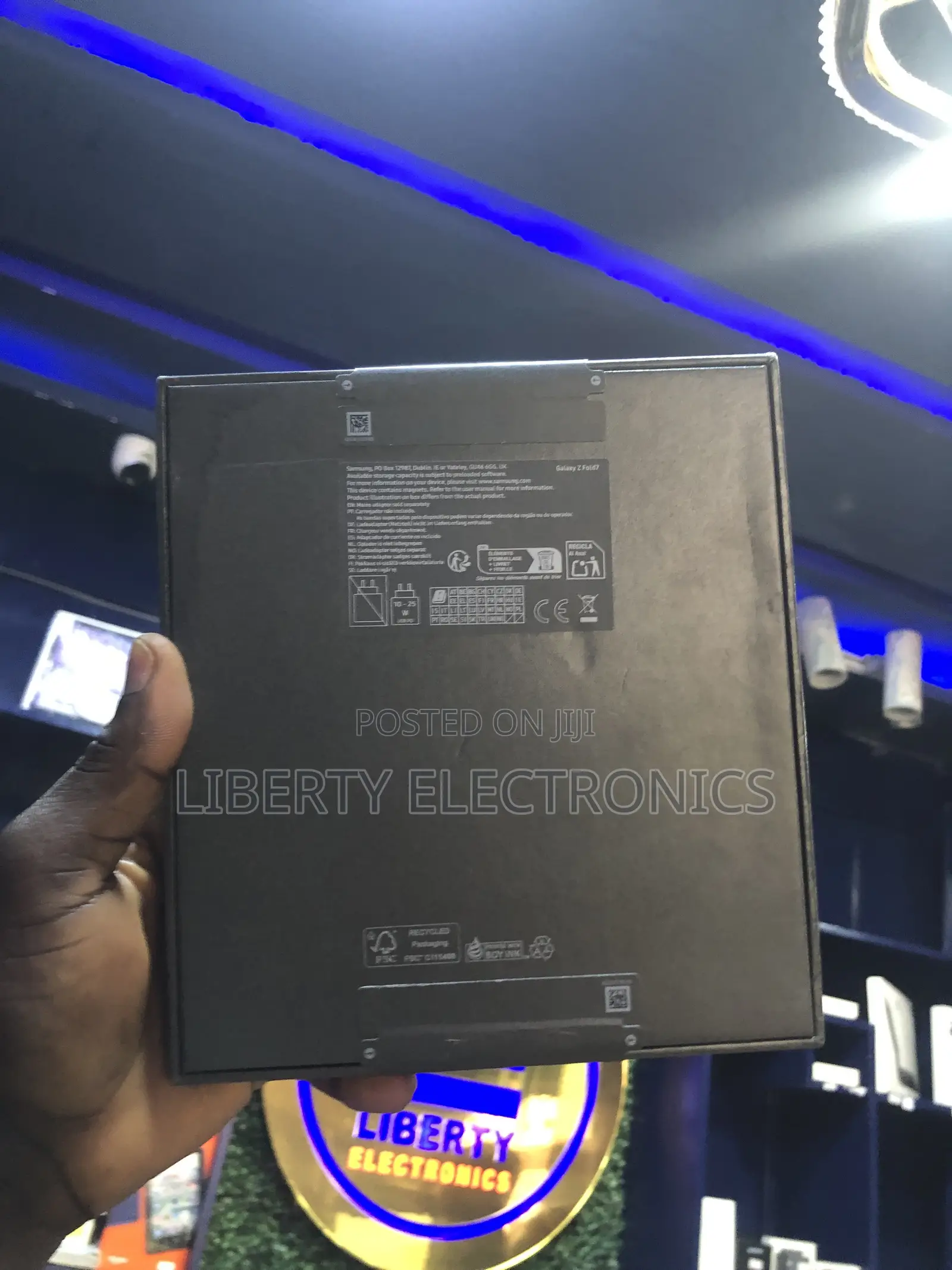 New Samsung Galaxy Z Fold7 256 GB Blue