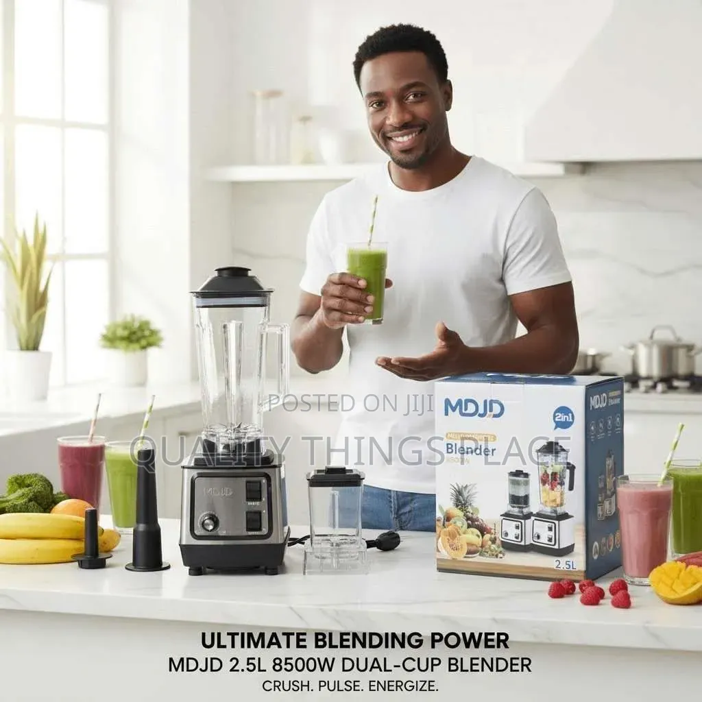 【MDJD】 High-Power Stainless Steel Home Blender With 9525 Motor