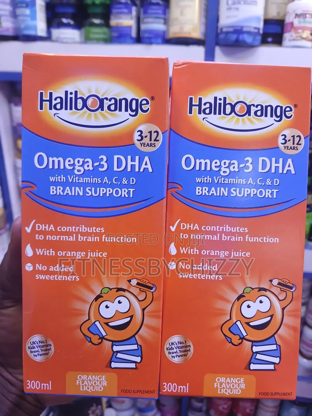 Haliborange Omega-3 DHA Brain Support 300ml