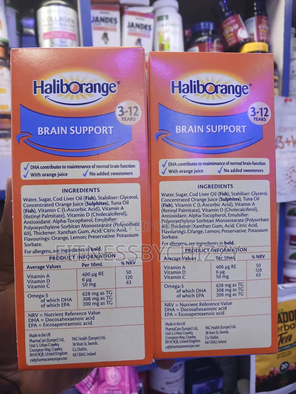 Haliborange Omega-3 DHA Brain Support 300ml