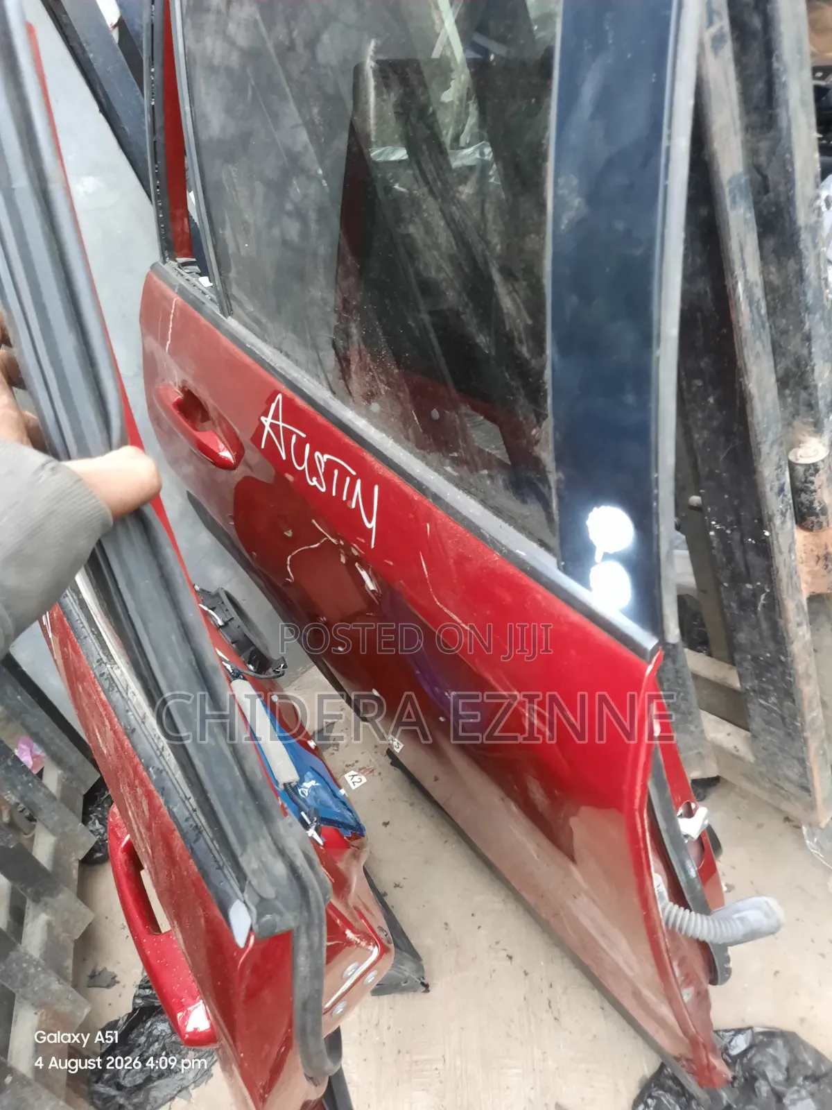 Rav4 2020 Back Door Right Side