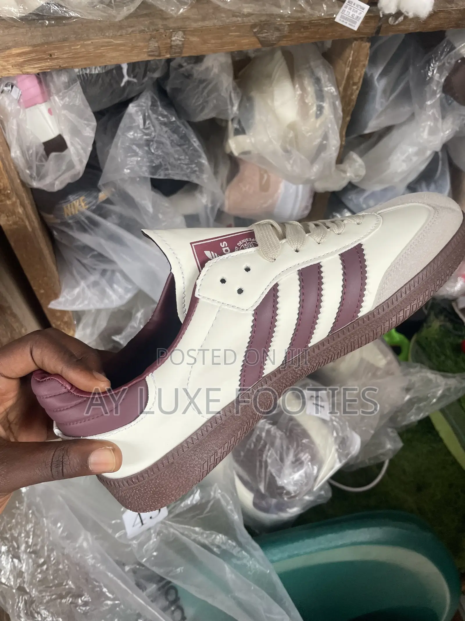 Adidas Samba~Burgundy