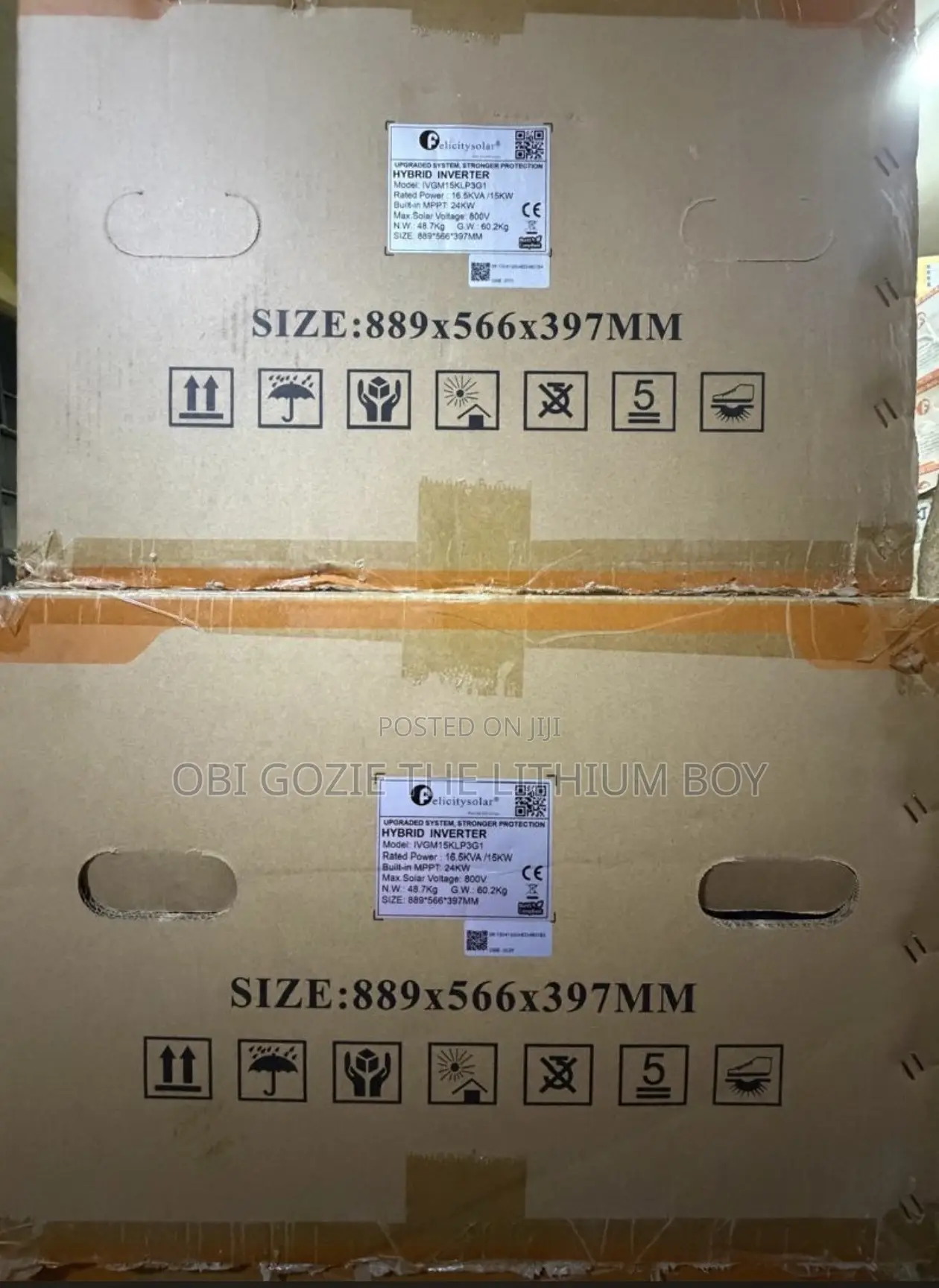 15kW-48v Felicity 3-Phase Hybrid Solar Inverter