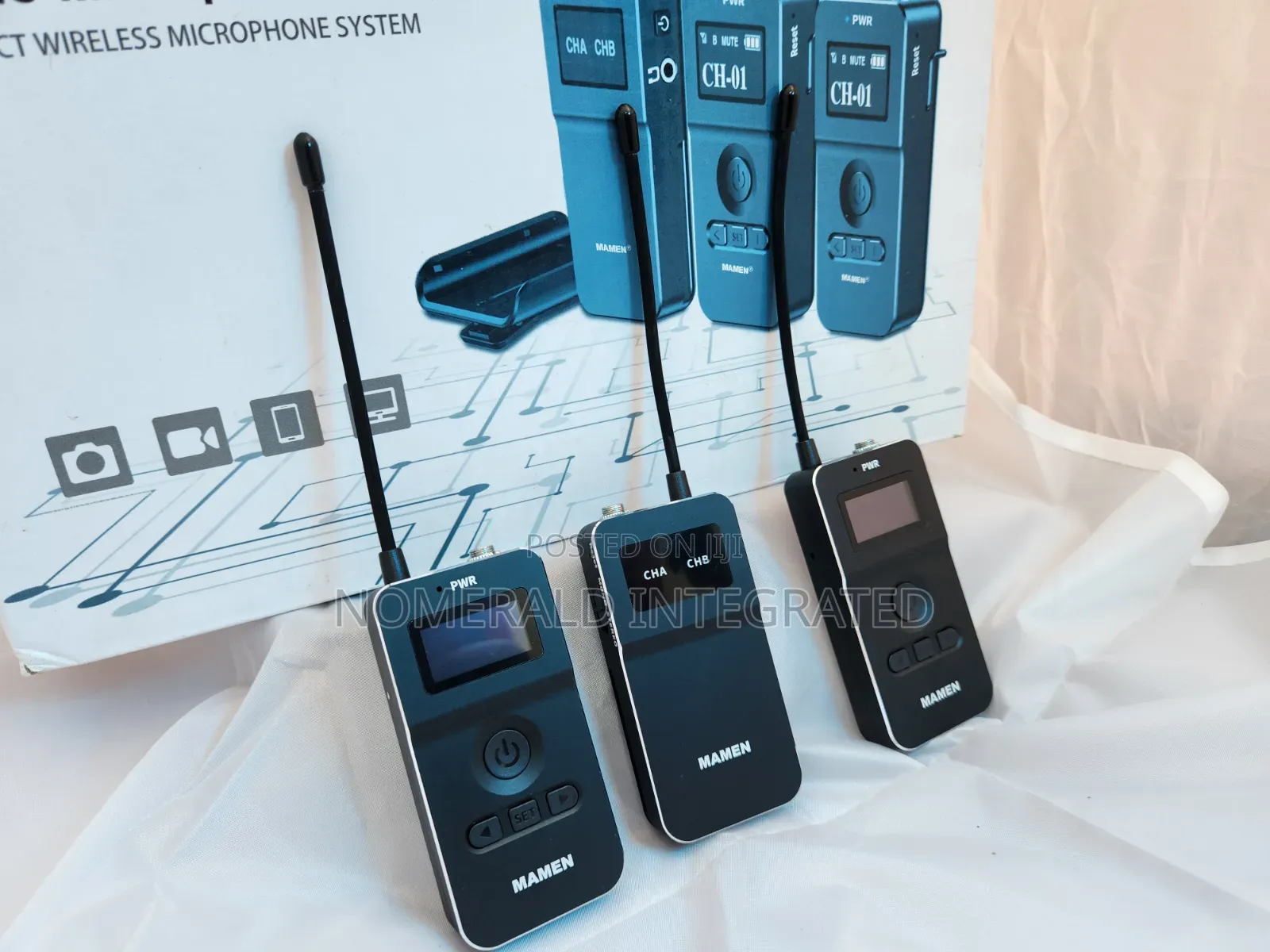 Mamen Wmic-Mate 2 Compact Wireless Microphone System