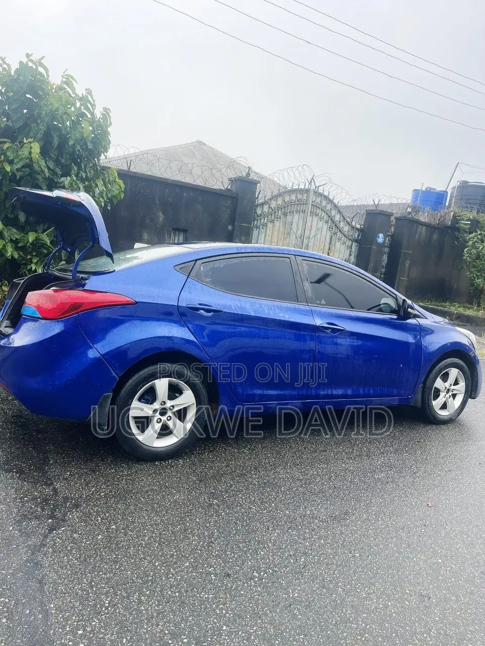 Hyundai Elantra 2013 Blue