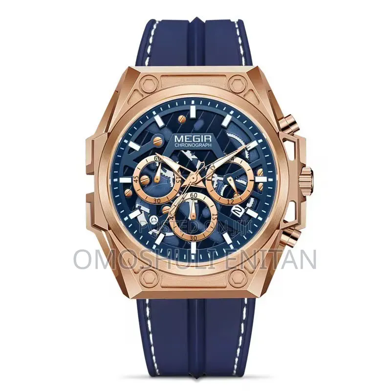 Megir High Quality Silicon Watch