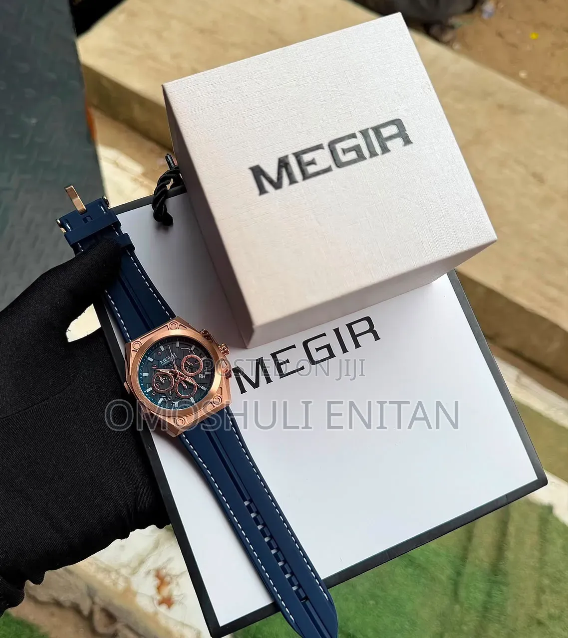 Megir High Quality Silicon Watch