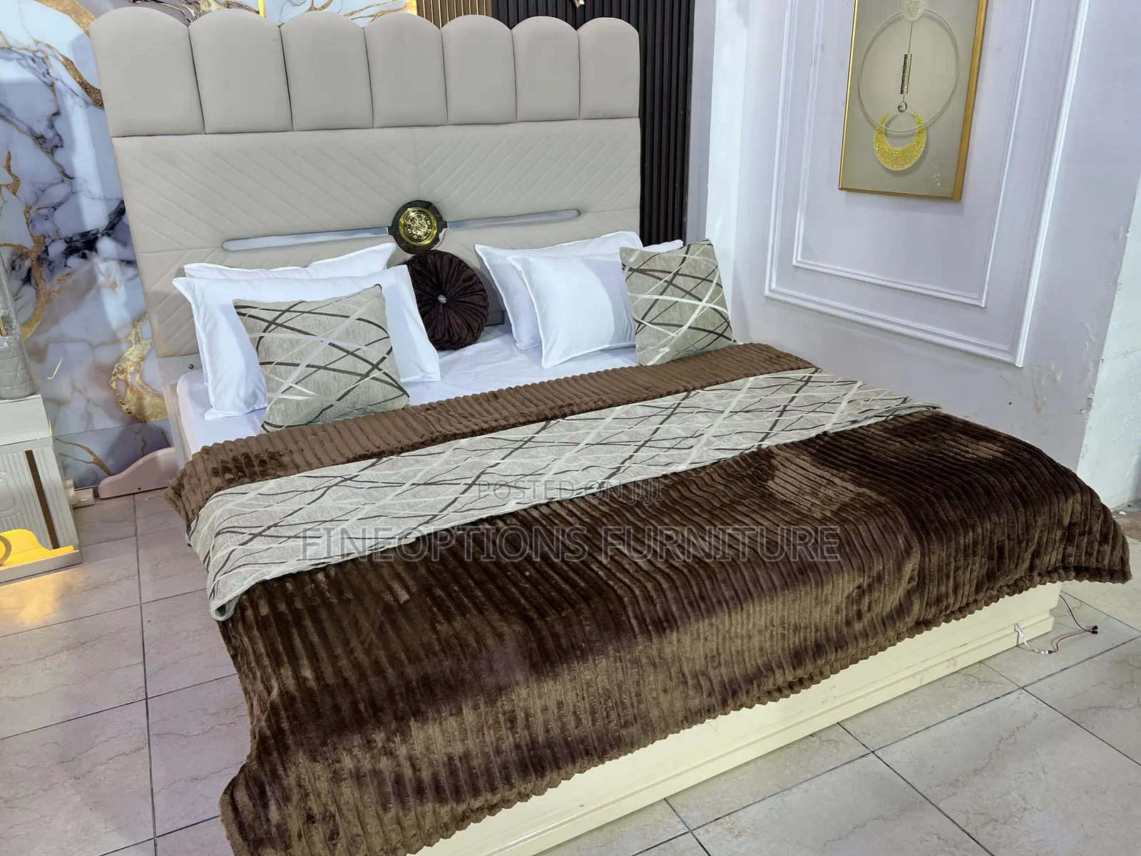 The Ivory Majesty Bedframe