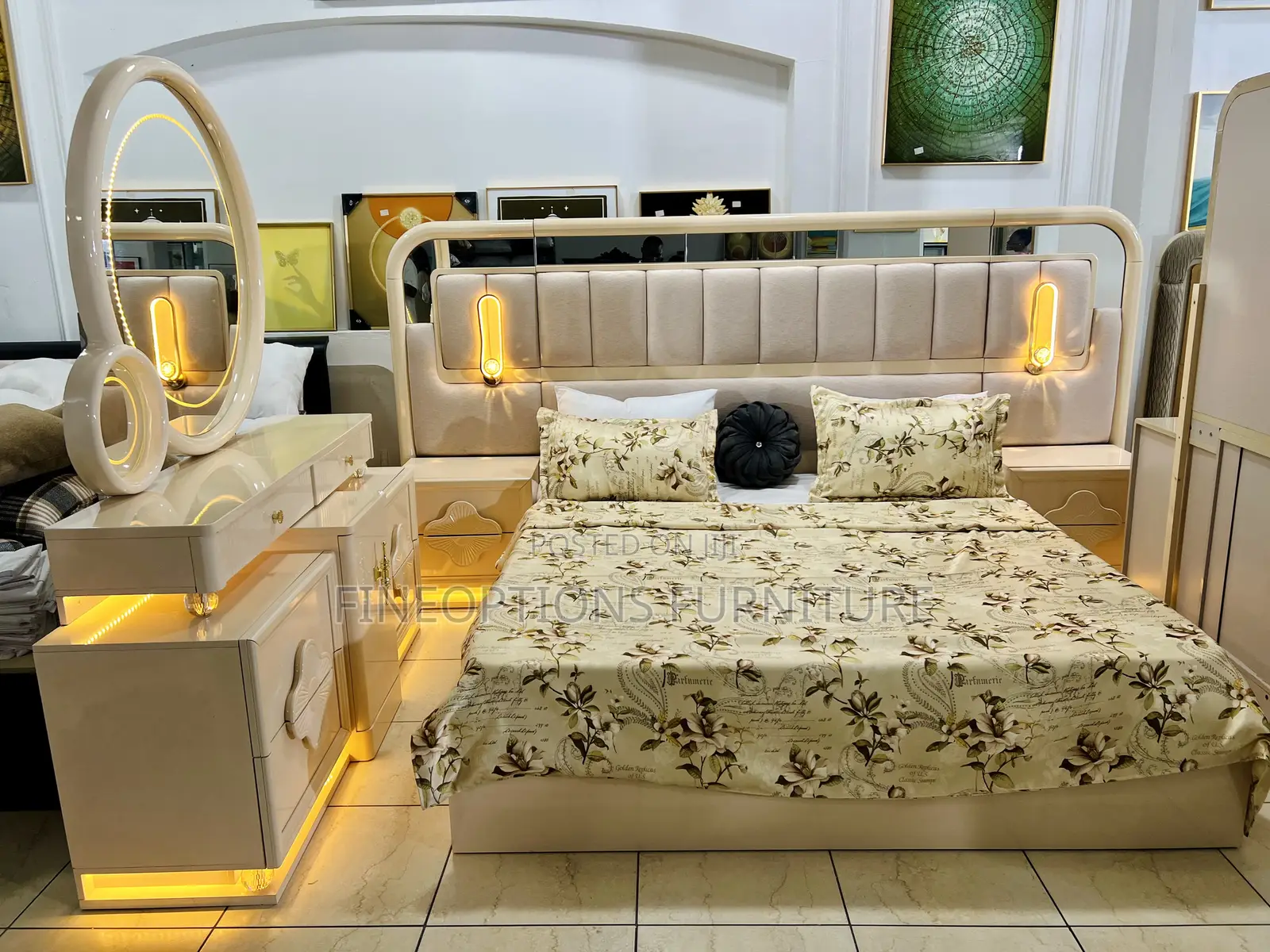 The Verona Luxe Bedframe