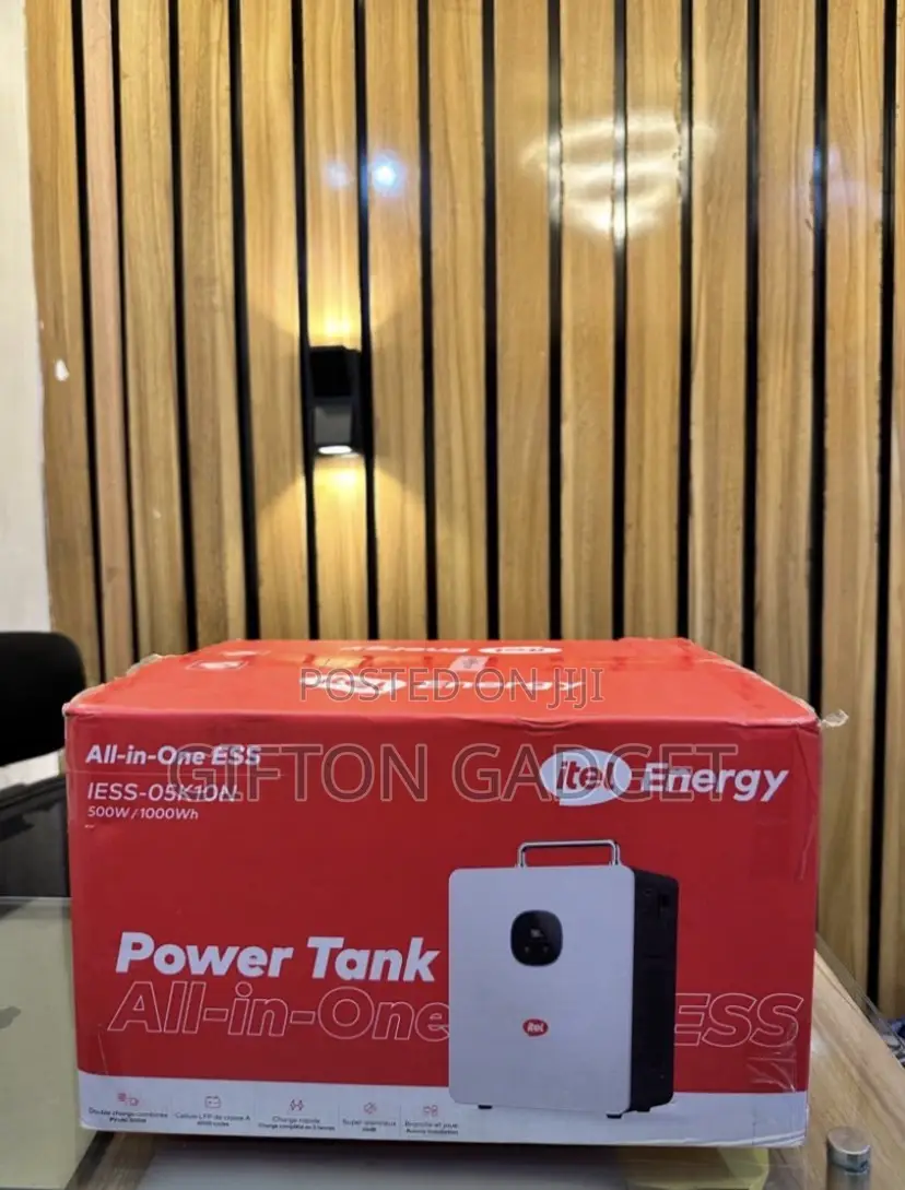 Itel Energy Power Tank 500W / 1000Wh All-in-One ESS Portable Power