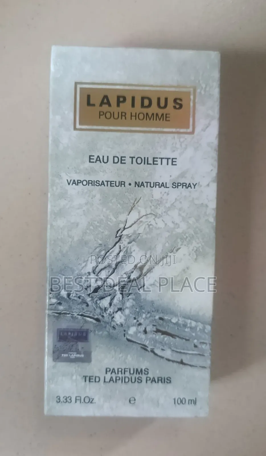 Ted Lapidus Lapidus Pour Homme EDT 100ml – Genuine UK Fragrance