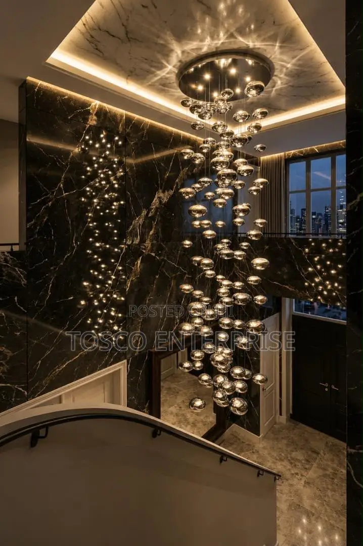 Modern Luxury Crystal Drop Chandelier Ceiling Light