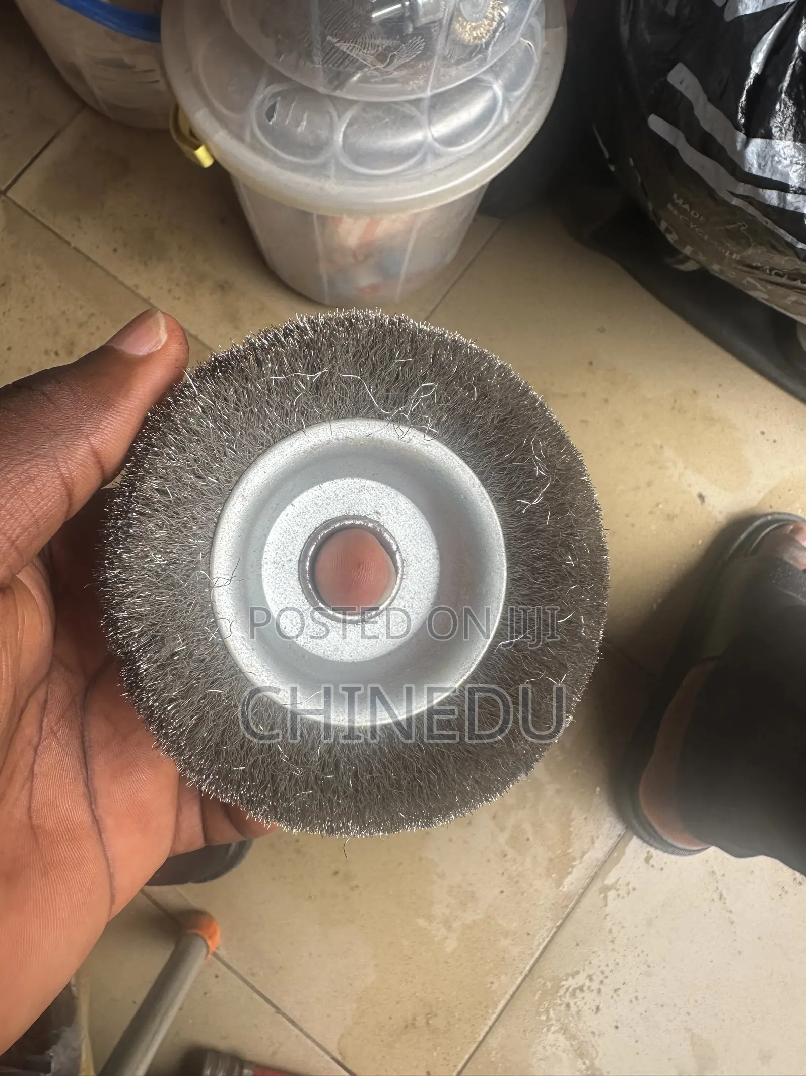 Stainless Steel Wire Brush Wheel / Cup Brush for Angle Grinder 4”