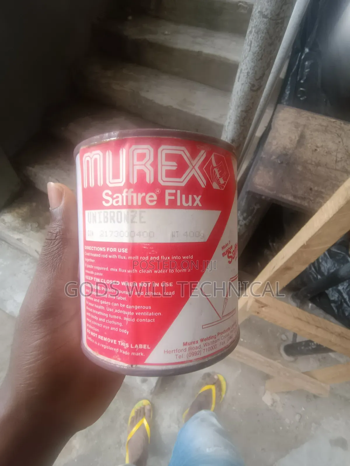 Murex Saffire Flux Powder UNIBRONZE