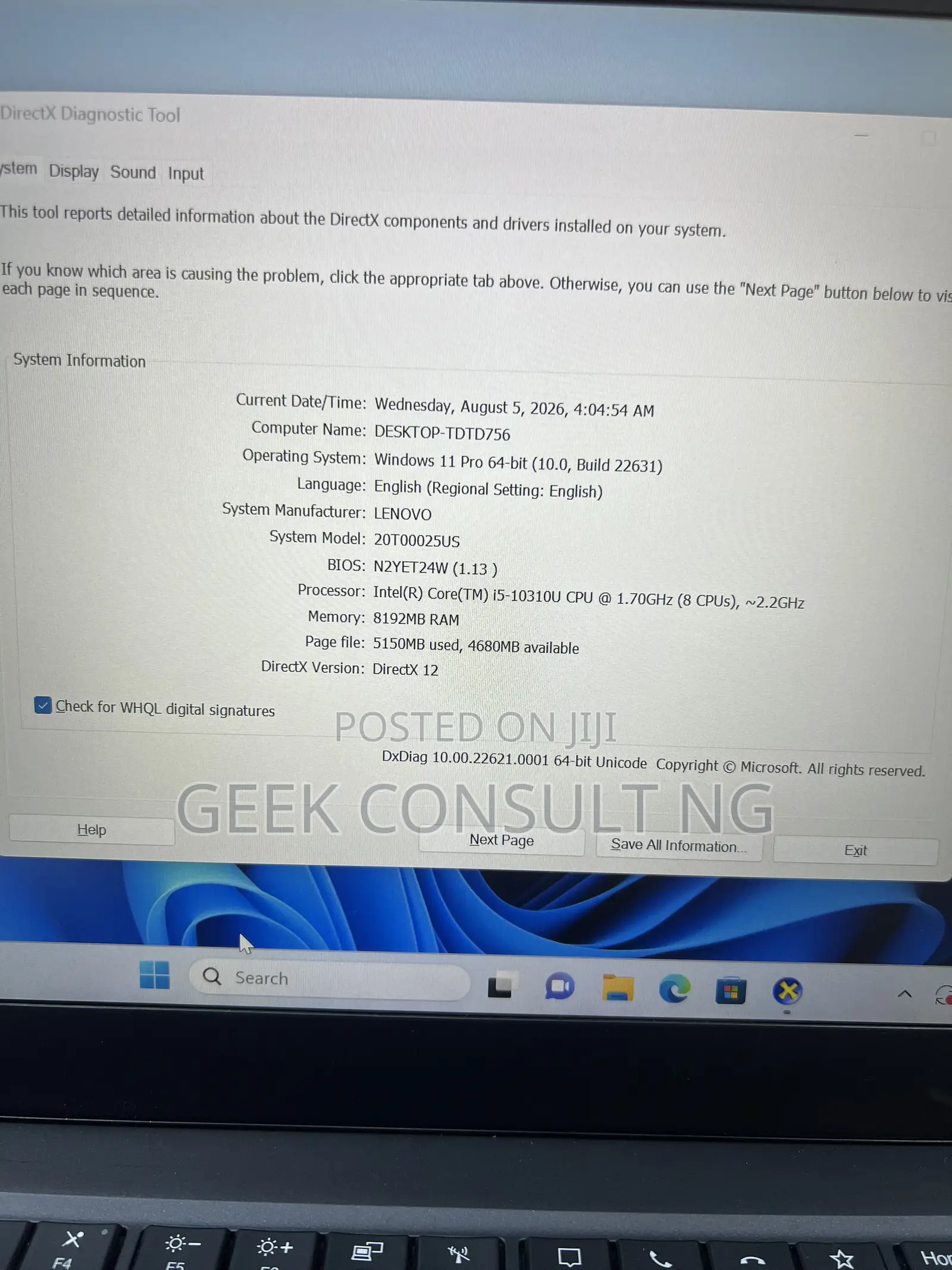 Laptop Lenovo ThinkPad T14s Gen 1 8GB Intel Core i5 SSD 256GB