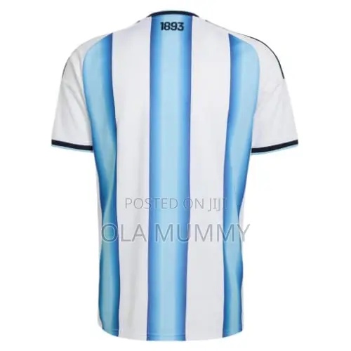 Argentina 2026 World Cup Home Jersey - White Blue