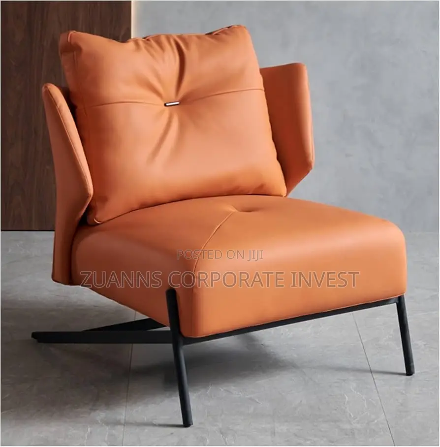 Quality Luxury Accent Chair Set Lounge Leisure/ Orange, Black, Pink