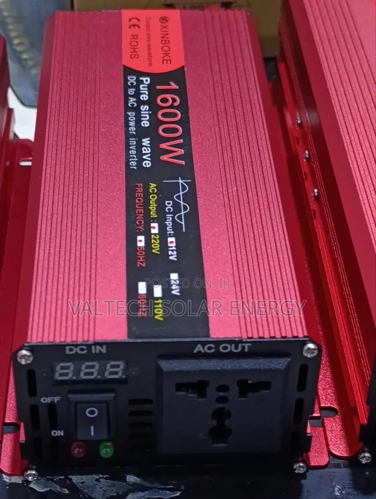 Valtech Energy 12v 1600w Real Pure Sine Wave Sachet Inverter