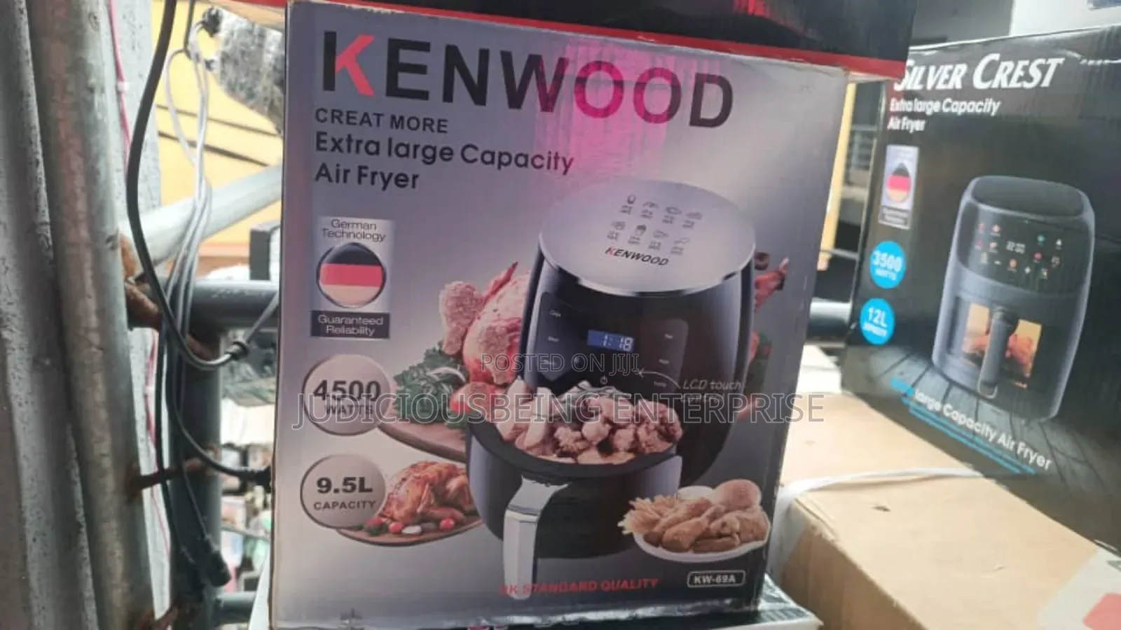 Kenwood 9.5L Extra Large Air Fryer 4500W – Brand New (KW-65A)