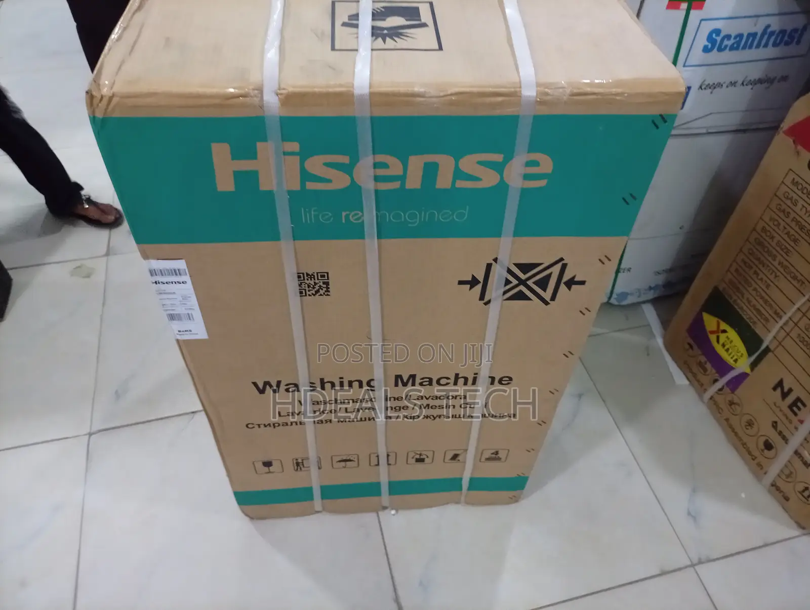 Hisense 9kg Front Load Washer – Wash More in Less Time