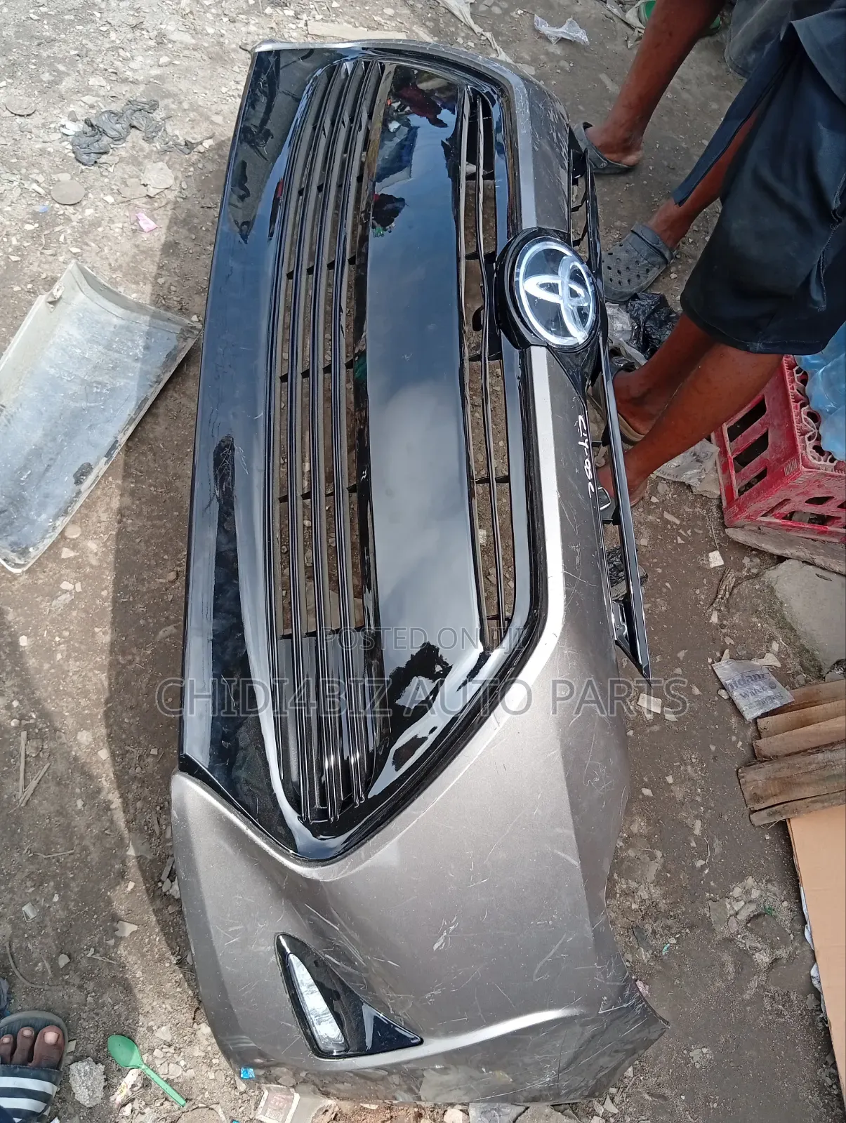 Complete Front Bumper for Toyota Corolla 2018 Model LE
