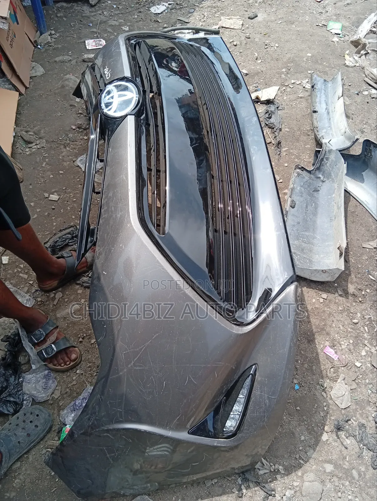 Complete Front Bumper for Toyota Corolla 2018 Model LE