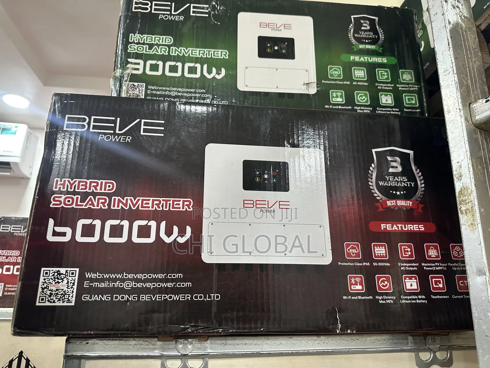 Beve Power 6kva 48v Hybrid Inverter