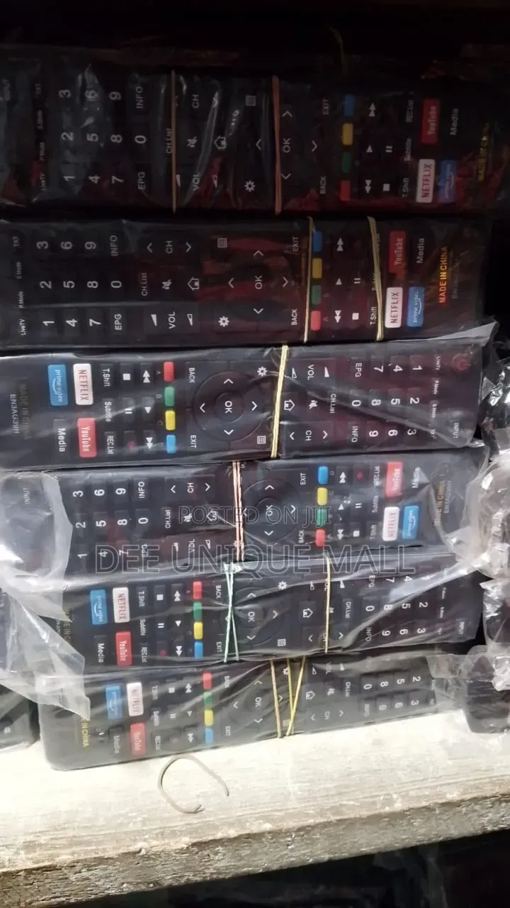 Hisense EN3AG39H Remote Control Designed for Smart LED LCD TVs.