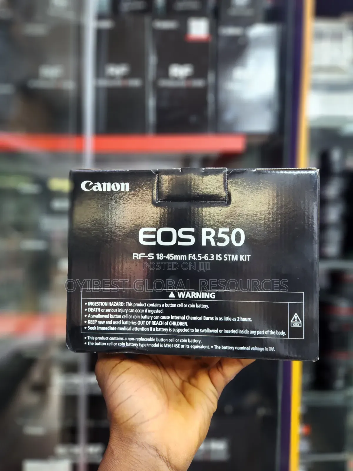 Canon Eos R50 Camera +Rf-S Lens18-45mm F4-5-6.3 L Is STM Kit