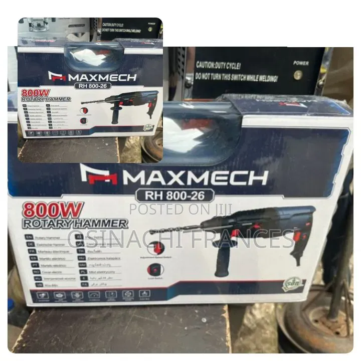 Maxmech Electric Rotary Hammer Drill Machine 800watt