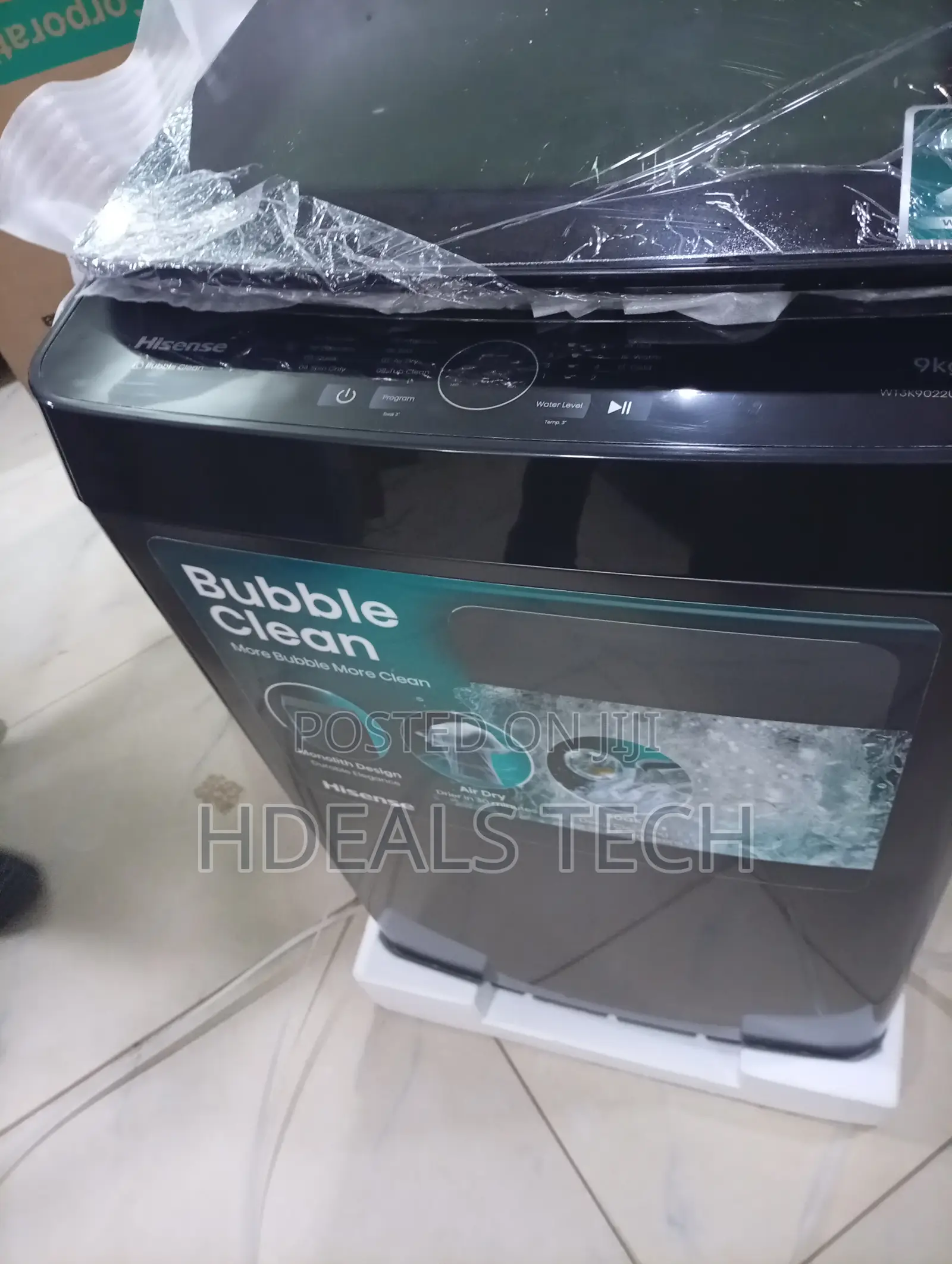 Hisense 9kg Automatic Washer – Silent, Smart Strong
