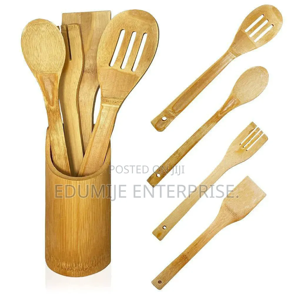 Round Wooden Spatula